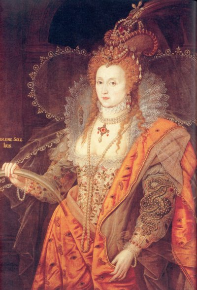 The Rainbow Portrait of Queen Elizabeth I by Isaac Oliver